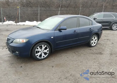 2008 Mazda Mazda3 I Touring Value from USA, damaged, VIN JM1BK32G081154468